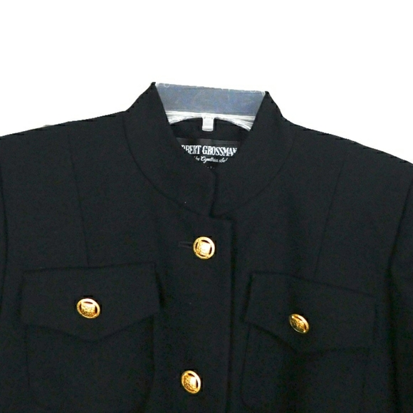 Herbert Grossman Wm 6 Wool Skirt & Jacket Suit - Picture 4 of 4